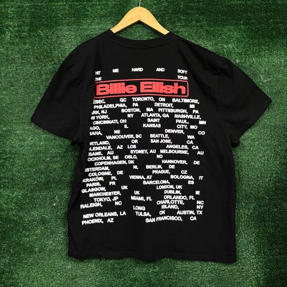 Billie Eilish Hit Me Hard and Soft Tour T-Shirt Size Extra Large - Picture 3 of 4